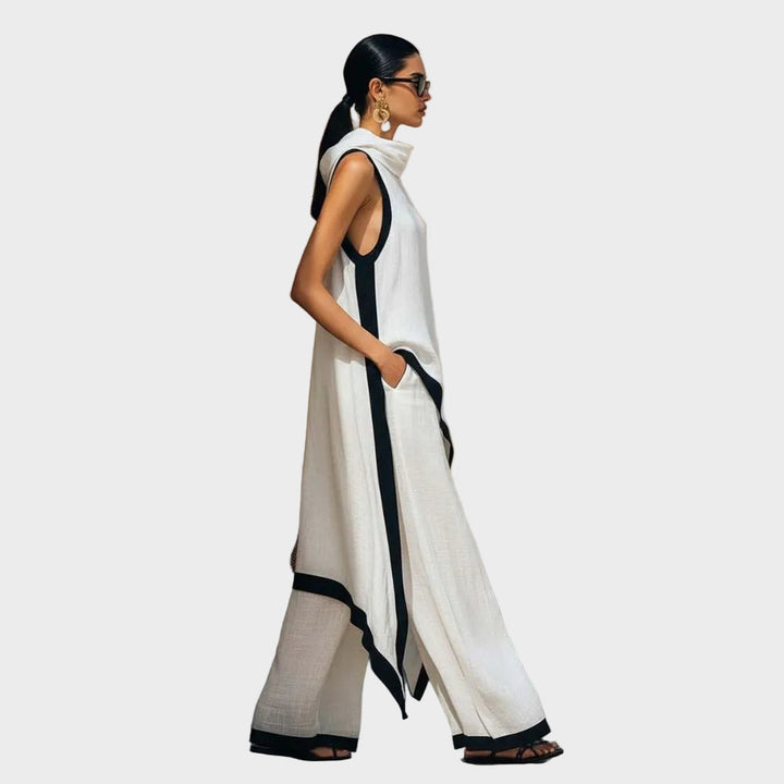 Leonora – kompletts elegants Lino