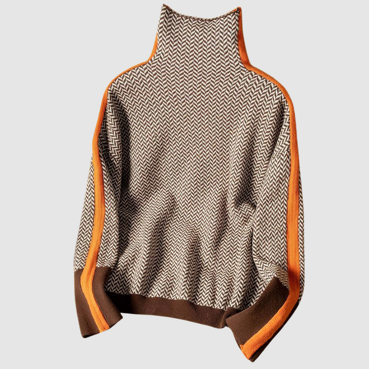 Elżbieta – Pullover mit hohem Chrage