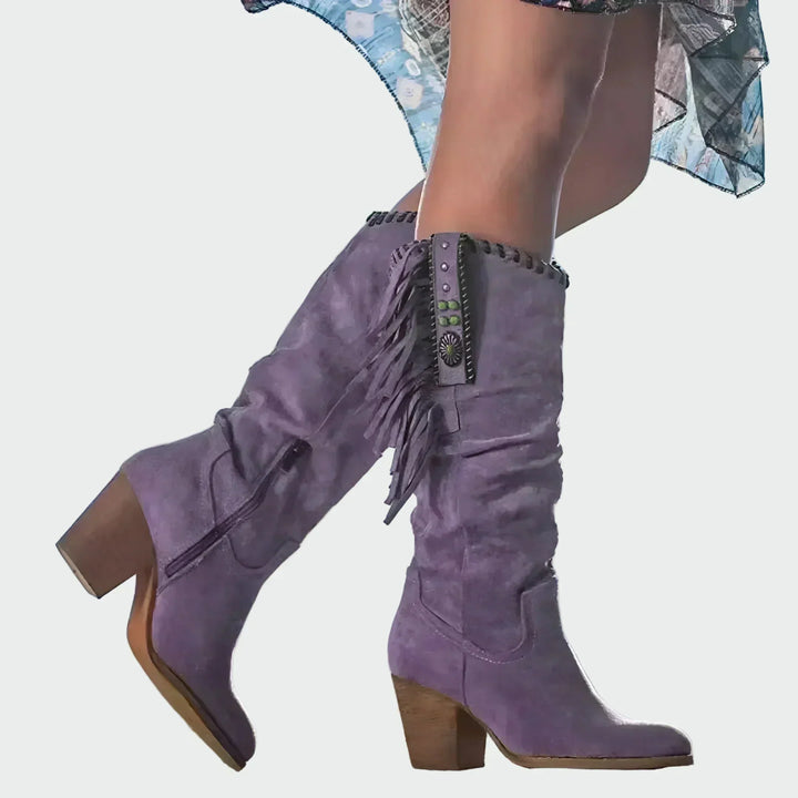 Edyta – Bequeme Leder-Stiefeletten