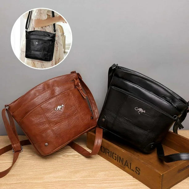 Judith – Eleganti Lederhandtasche mit Signatur