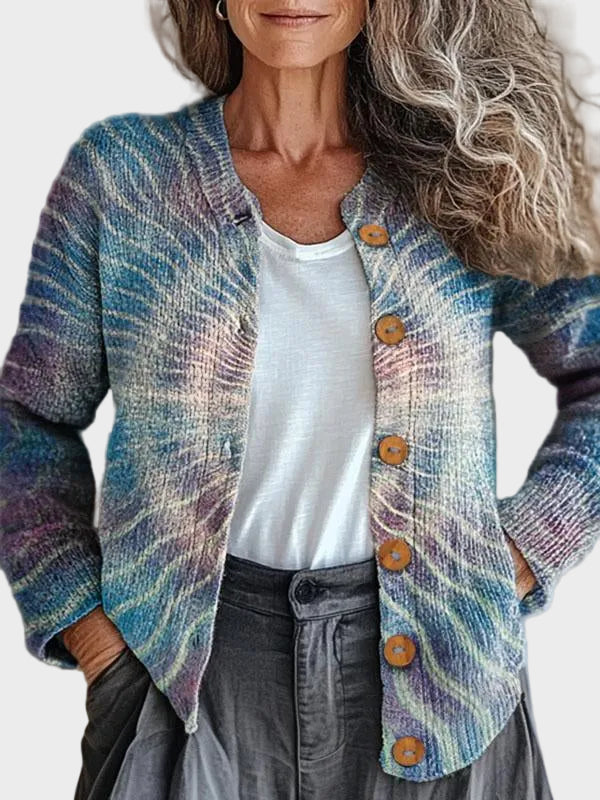 Roswyn™ – Chuschlige Cardigan mit harmonischem Muster