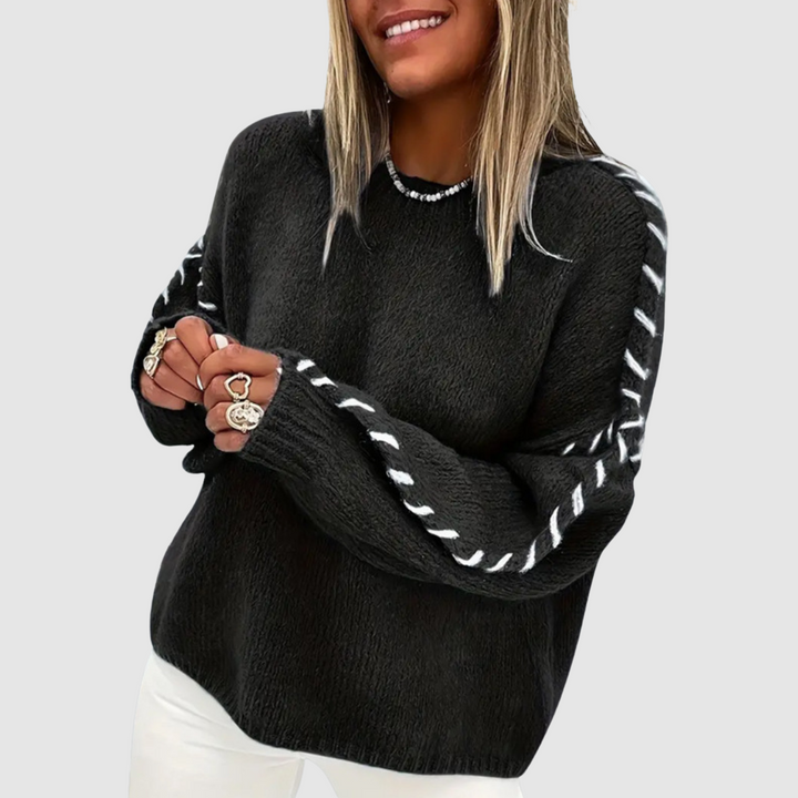Nela – Bequemi Bluse mit lange Ärmel