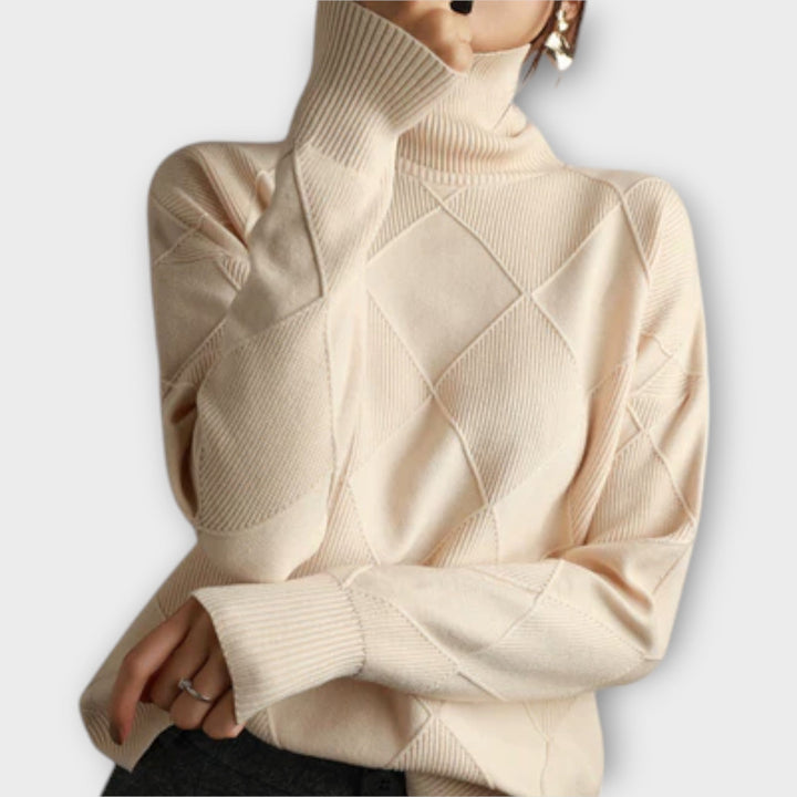 Melanie - Bequeme Rollkrage-Pulli