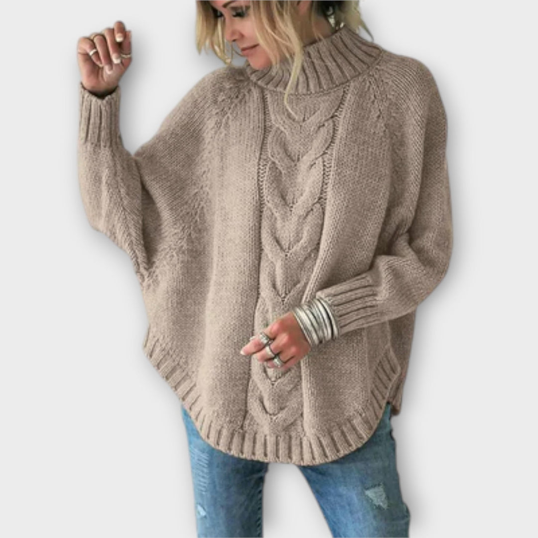 Elysian – Strickpullover mit Zopfmuster