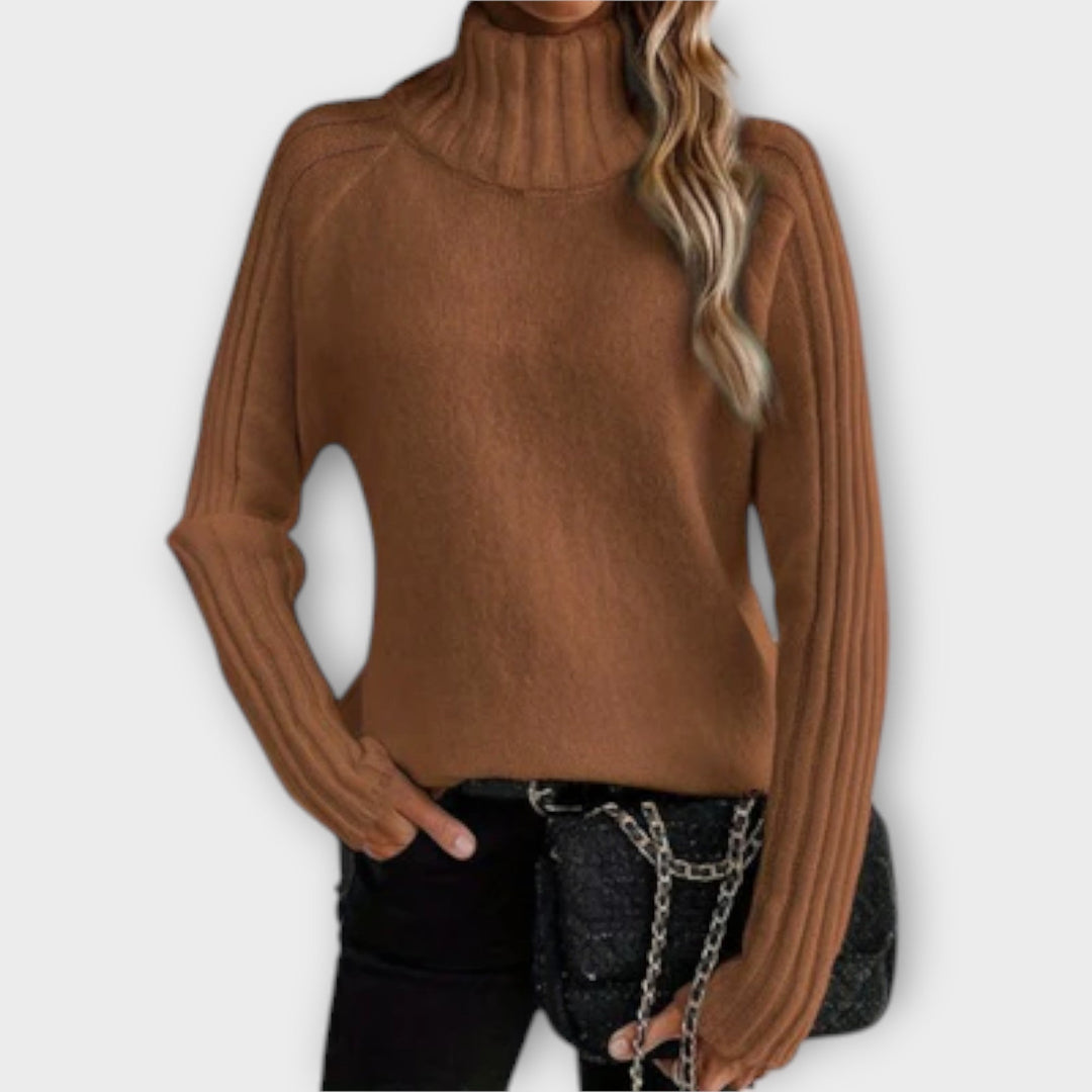 Hannah – Eleganter Zopf-Pulli