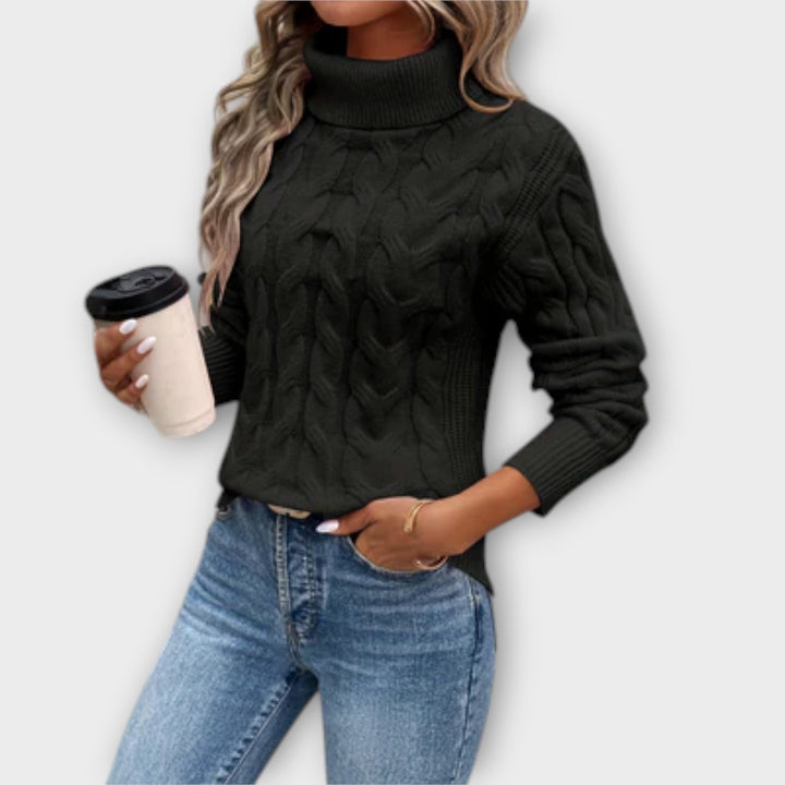 Amelia – Elegante Rollkrage-Pulli