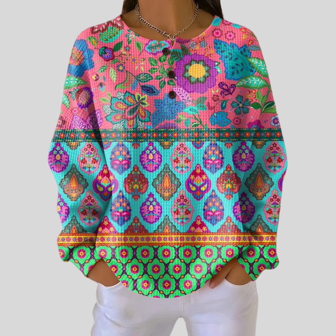 Sylvie – Pulli mit Bluemestreife