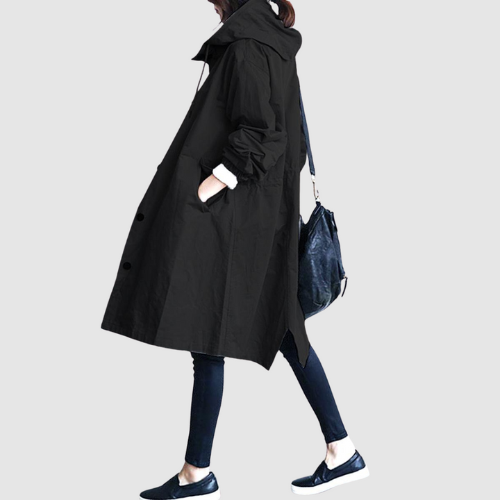 Magdaléna – Oversize-Jacke mit Kapuze