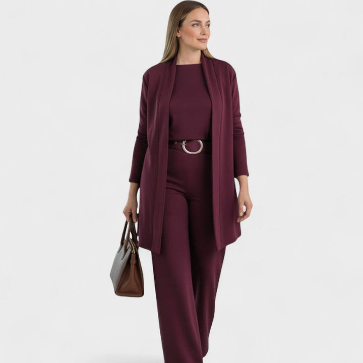 Janet – Luxuriöses Damen-Set, 3-teilig