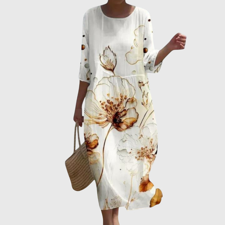 Hayley™ | Elegantes Maxi-Blumenkleid