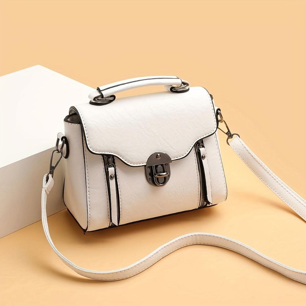 Zoe – Zeitlos elegante Lederschultertasche