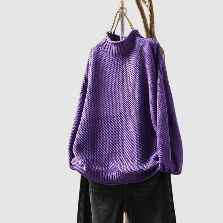 Zuzana – Zopfmuster-Pullover