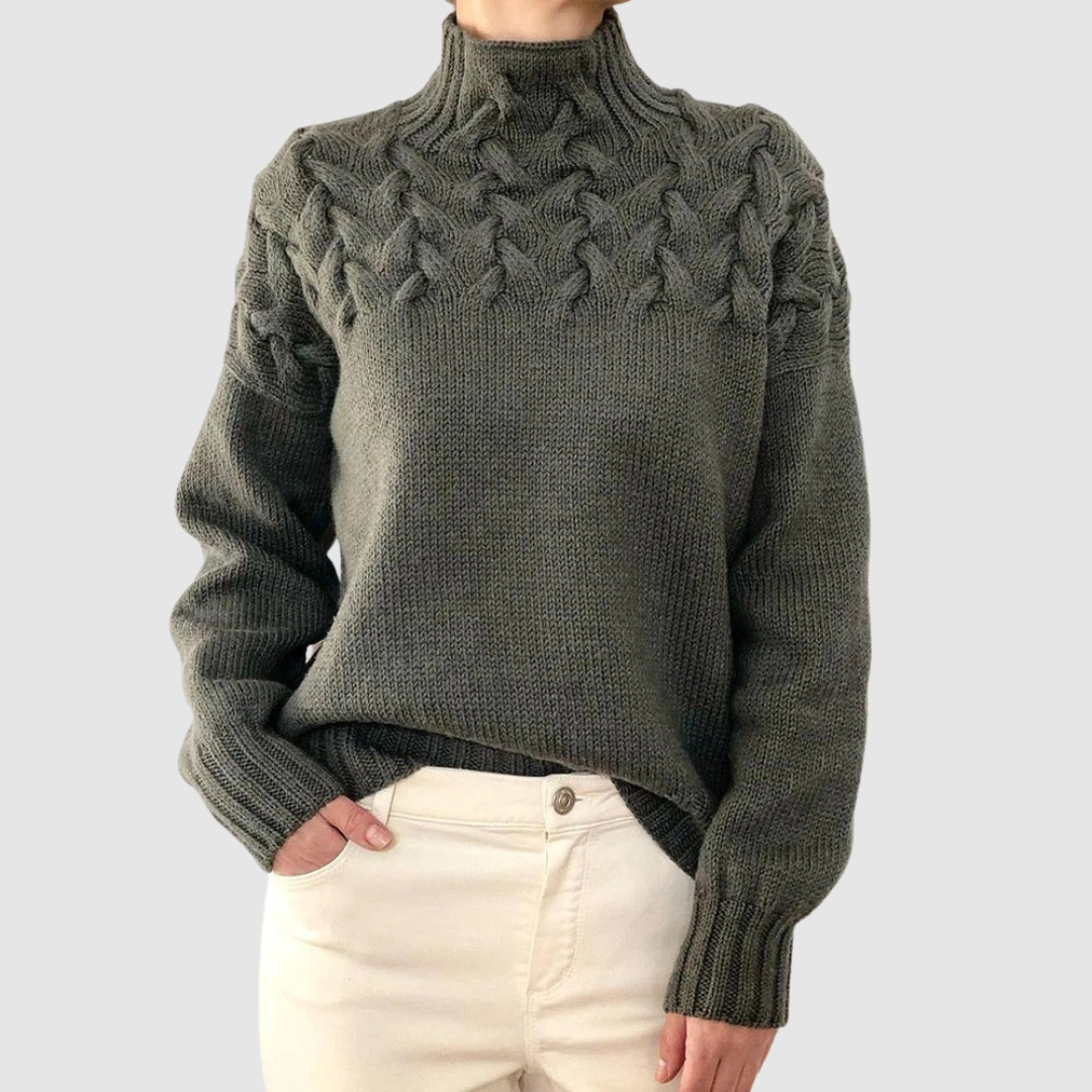 Štěpánka – Warmer Rollkragenpullover