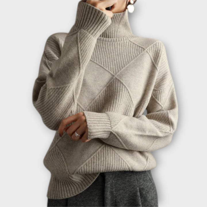 Melanie - Bequeme Rollkrage-Pulli