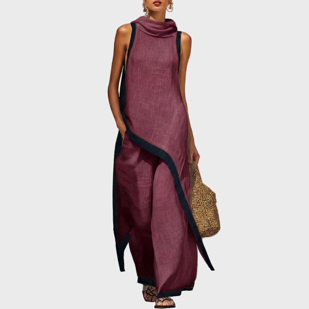 Leonora – kompletts elegants Lino