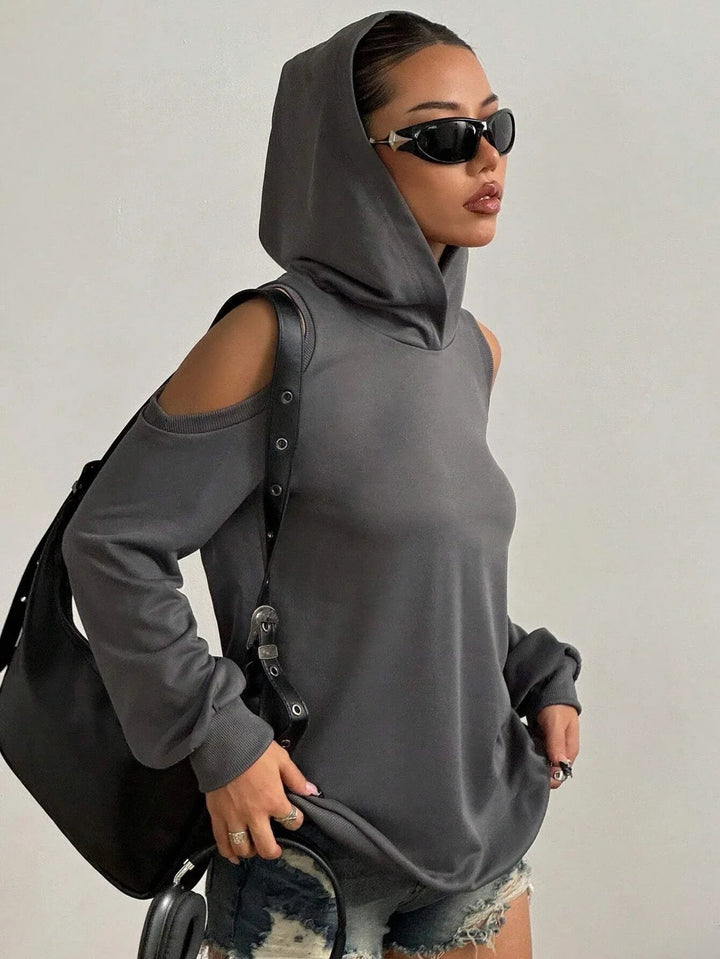 Camélia™ — Elegants Sweatshirt mit offnige Schultere