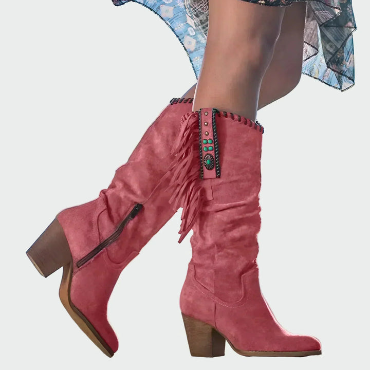 Edyta – Bequeme Leder-Stiefeletten