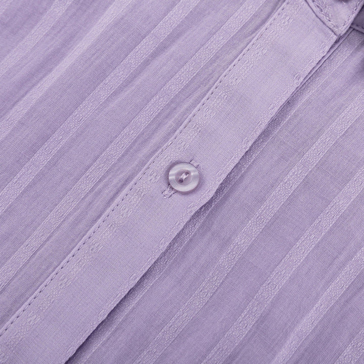 Viola - Ensemble mit Knopfleiste und luftigen Shorts