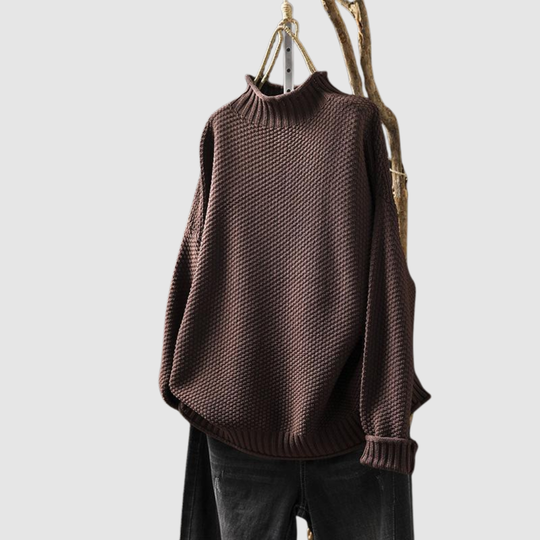 Zuzana – Zopfmuster-Pullover