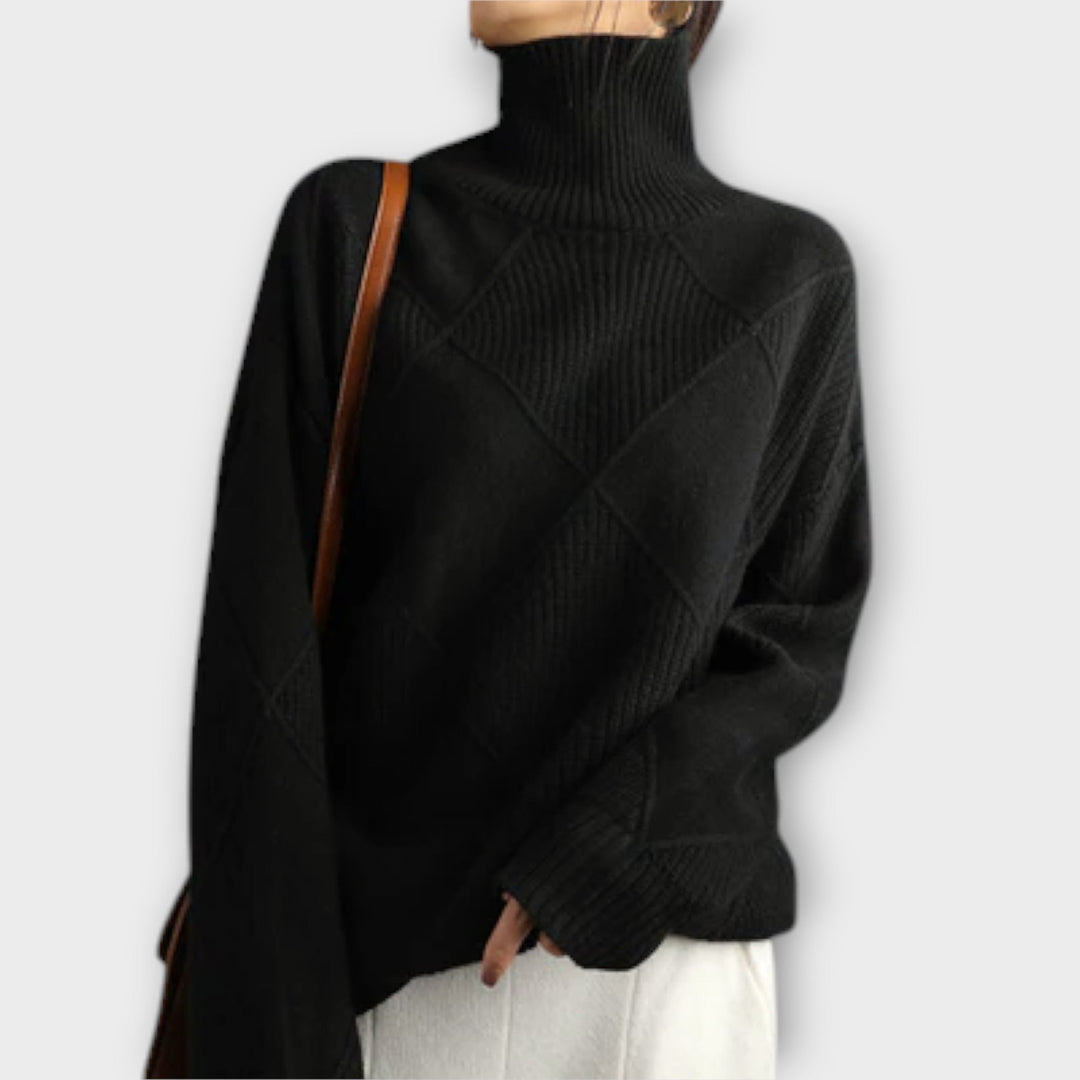 Melanie - Bequeme Rollkrage-Pulli