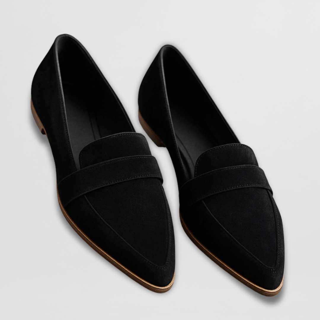Helga – Weichi Wildleder-Slipper