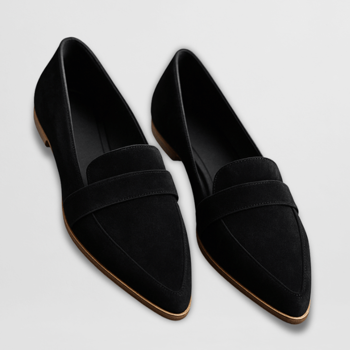 Helga – Weichi Wildleder-Slipper