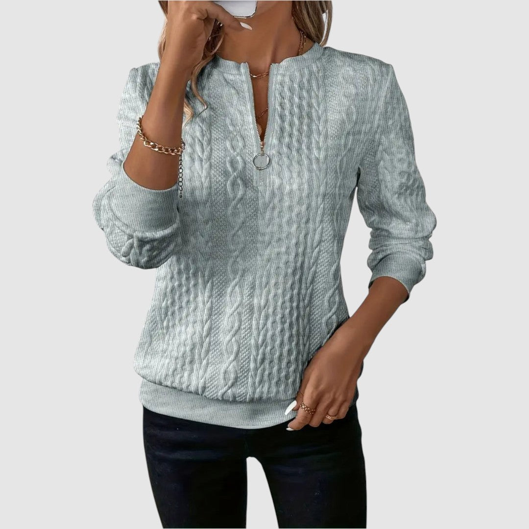 Rozárie – Stylische Zopfstrick-Pulli