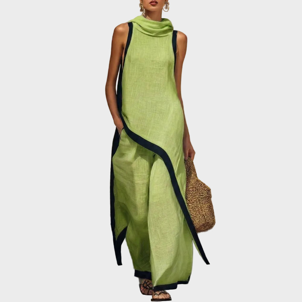 Leonora – kompletts elegants Lino