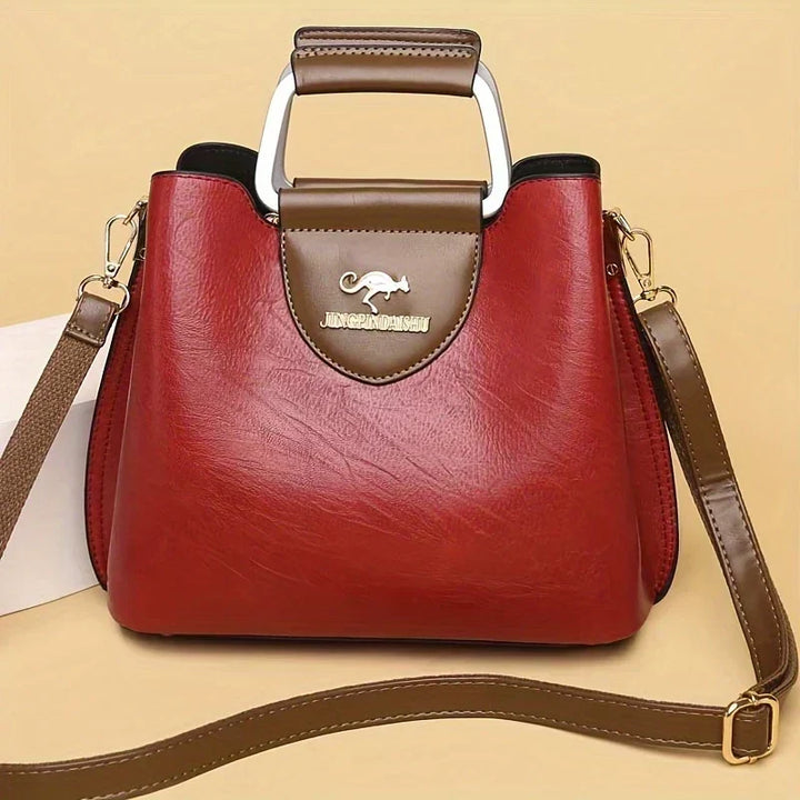 Isabella – Schicki Leder-Chübeltasche