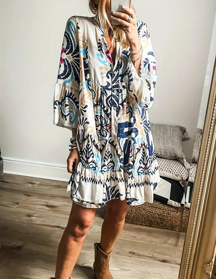 Veronique - Boho-Tunikkleid