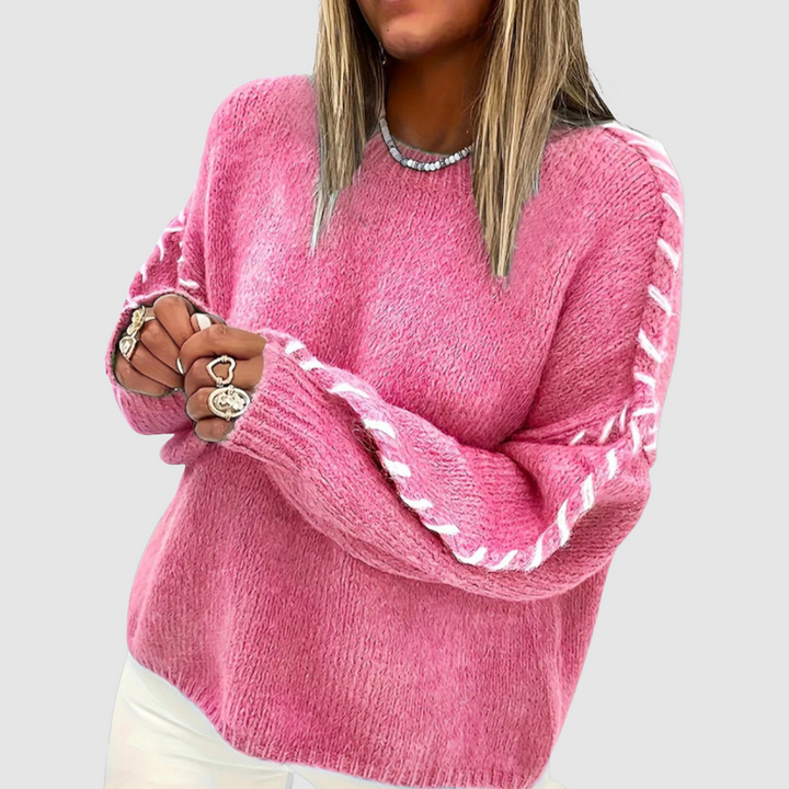 Nela – Bequemi Bluse mit lange Ärmel