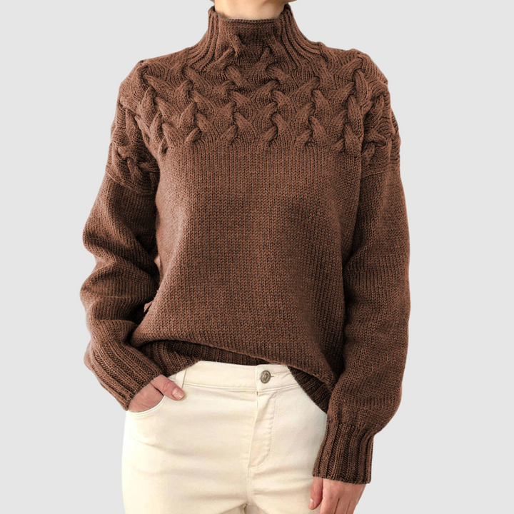Štěpánka – Warmer Rollkragenpullover