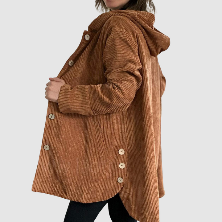 Stella – Bequemi Samtjacke mit Chappe