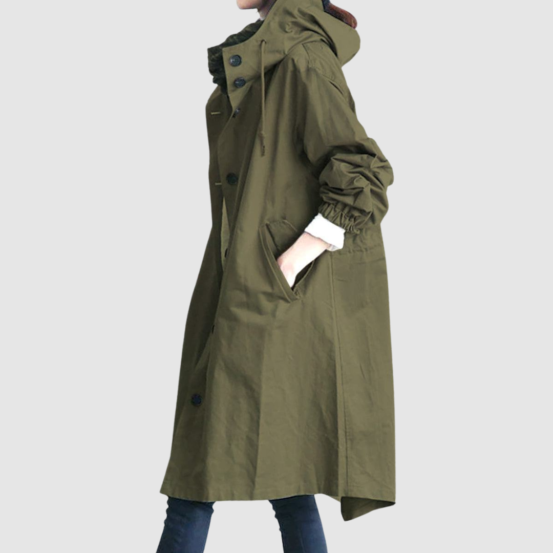 Magdaléna – Oversize-Jacke mit Kapuze