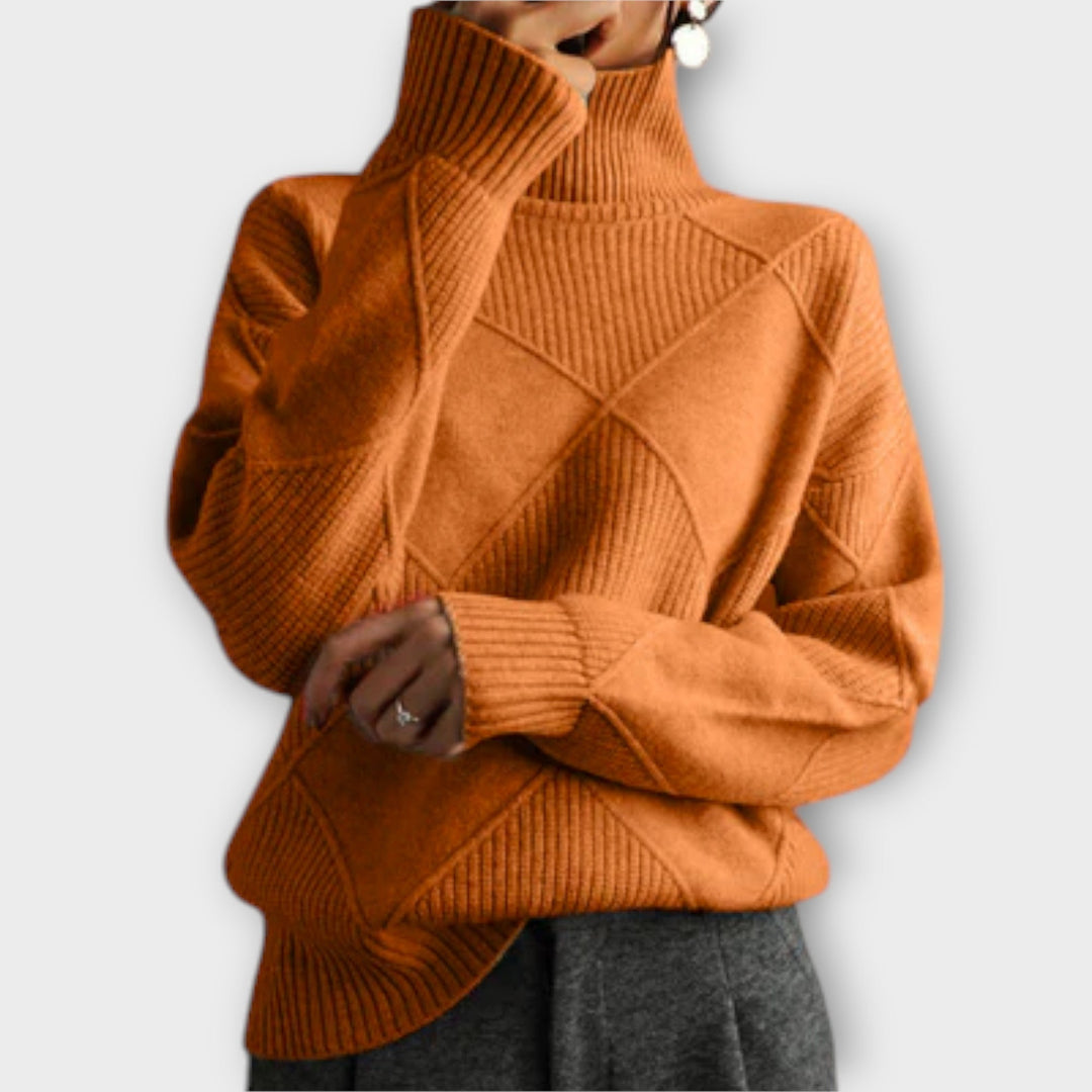 Melanie - Bequeme Rollkrage-Pulli