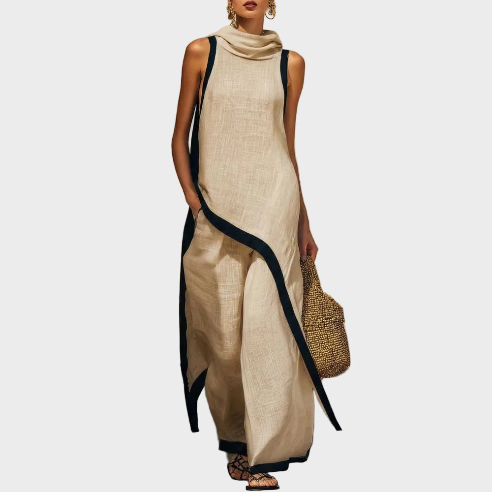 Leonora – kompletts elegants Lino