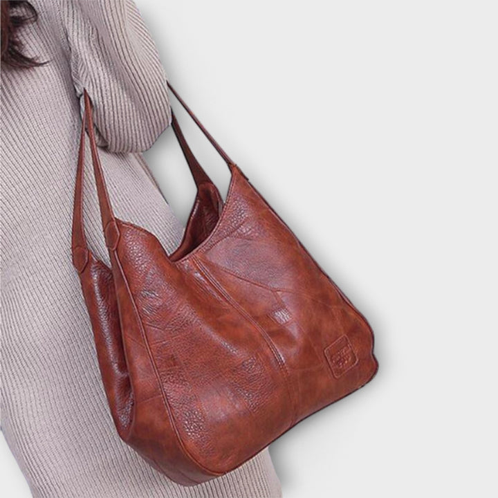 Cécile. – Vintage-Ledertasche