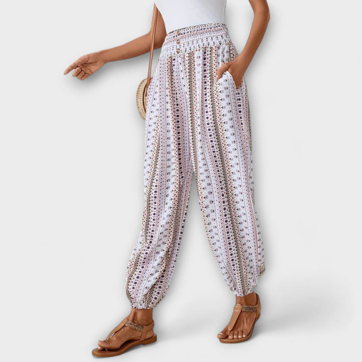 Anna – Hose mit ethnografischem Muster