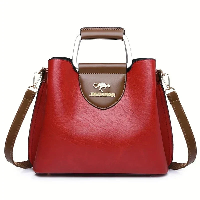 Isabella – Schicki Leder-Chübeltasche