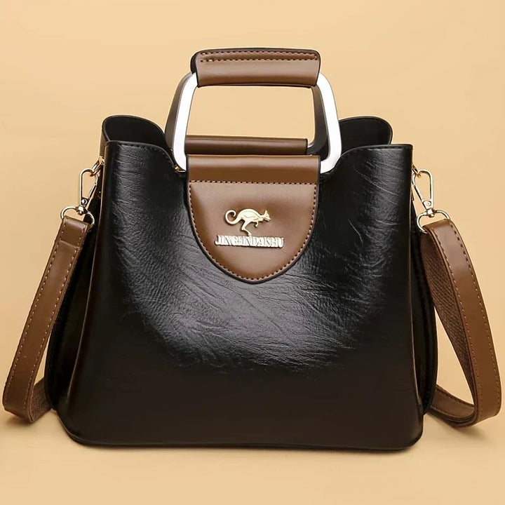 Isabella – Schicki Leder-Chübeltasche