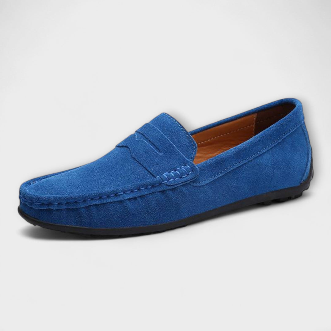 Liesgard – Bluäwiildi-Liäder-Slipper