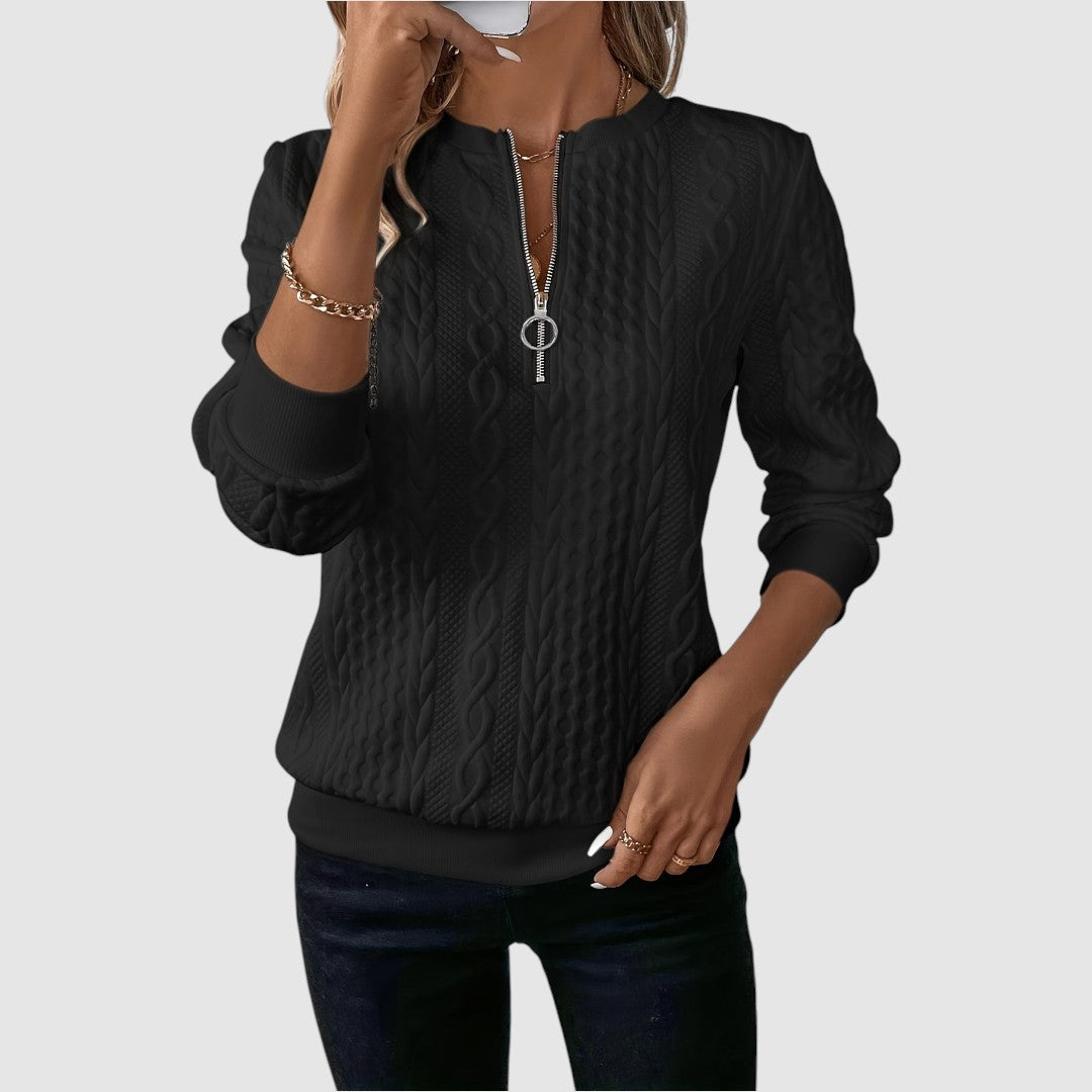 Rozárie – Stylische Zopfstrick-Pulli