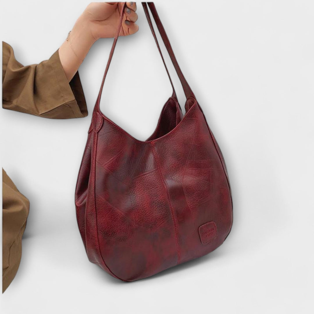 Cécile. – Vintage-Ledertasche