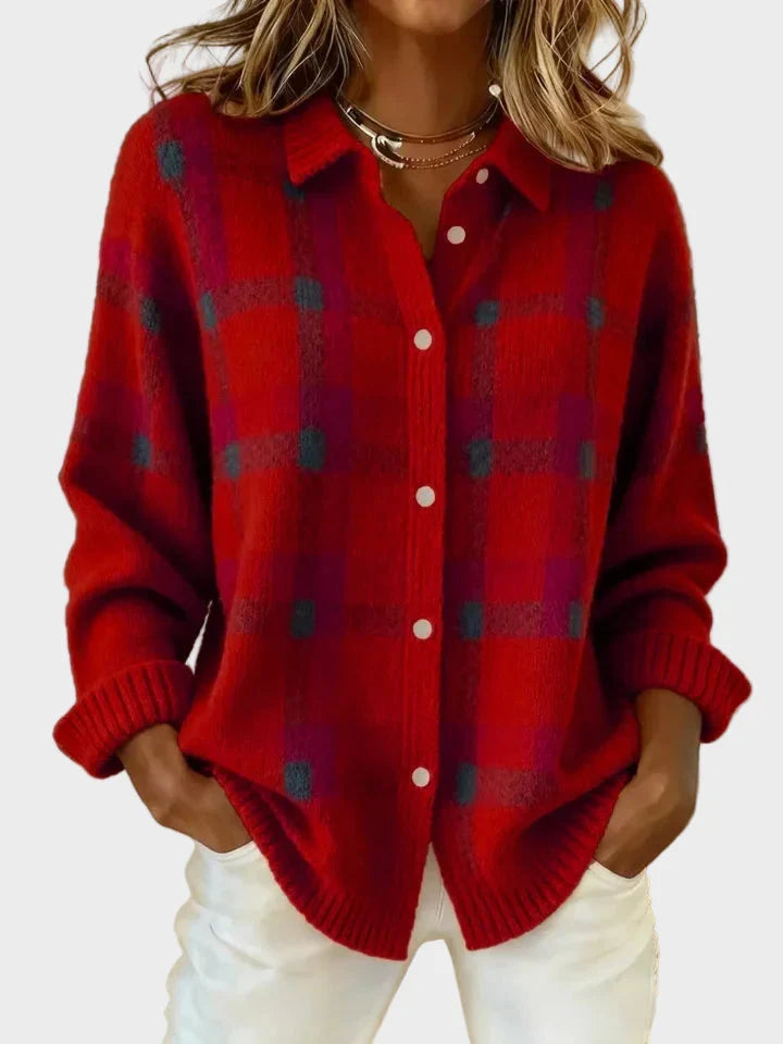 Anny – Stylischer Zopfpullover
