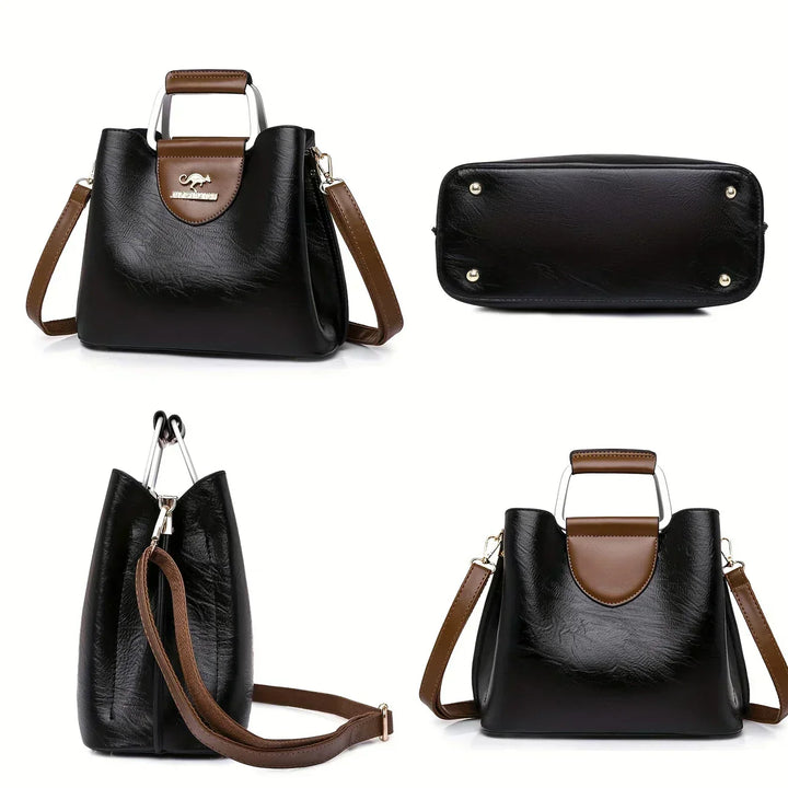 Isabella – Schicki Leder-Chübeltasche