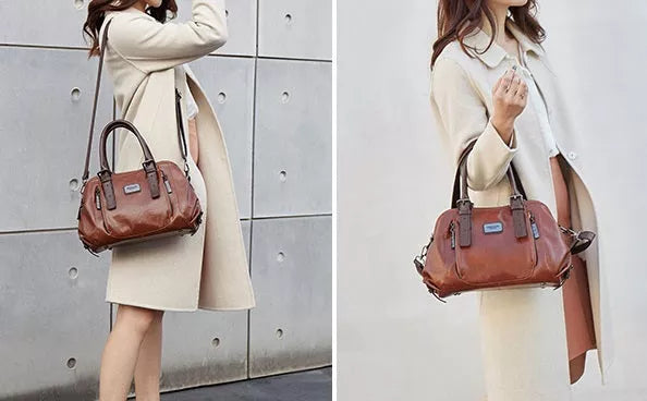 Katherine – luxuriösi Statement-Läderhandtasche
