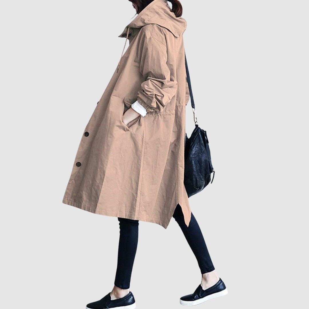 Magdaléna – Oversize-Jacke mit Kapuze