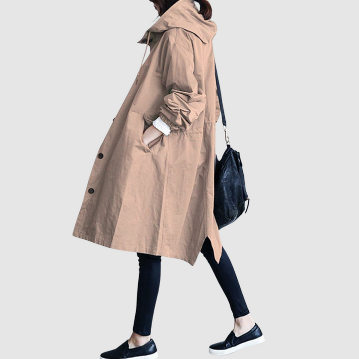 Magdaléna – Oversize-Jacke mit Kapuze