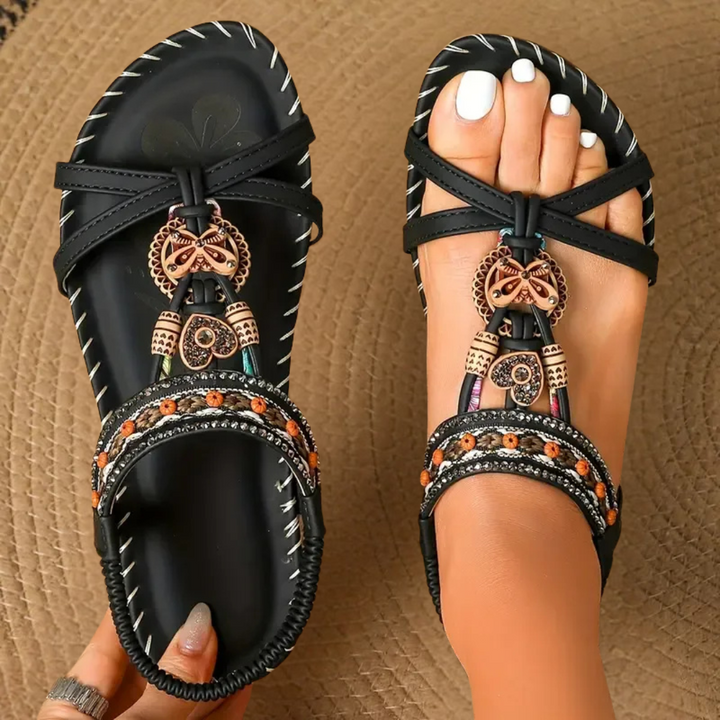 Nada – Orthopädischi Sandale im Ibiza-Stil, Komfort & Eleganz