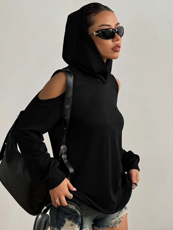 Camélia™ — Elegants Sweatshirt mit offnige Schultere